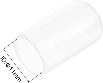 uxcell 20pcs Rubber End Caps Protective Caps 11mm ID Vinyl PVC Round Tube Bolt - Image 3