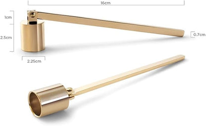 AIM & GGKK Candle Snuffer Antique Brass Candle Extinguisher Accessory - Image 2
