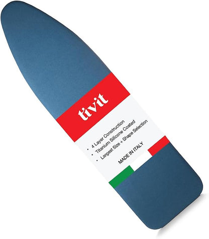TIVIT Ironing Board Cover 20 x 58, Performance Grade Titanium Coated Pro Grip by TIVIT