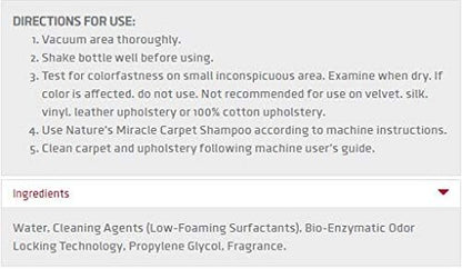 Nature's Miracle Carpet Shampoo, Deep-Cleaning Stain and Odor Remover - Image 5