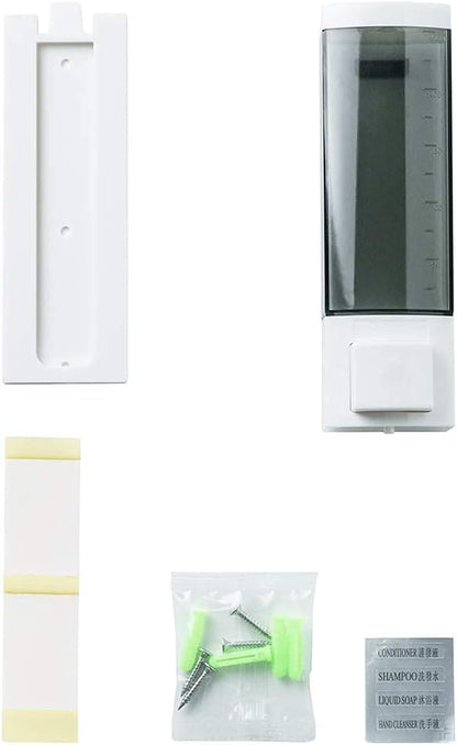 Soap Dispensers 250ml ABS Plastic Drill Free - Image 4