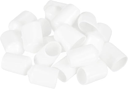 uxcell 20pcs Rubber End Caps 13.5mm ID Vinyl Round Tube Bolt Cap Cover Thread - Image 4