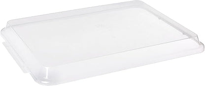 TrueCraftware- Half Size Polypropylene Sheet Pan Cover Clear Color Set of 2- - Image 3