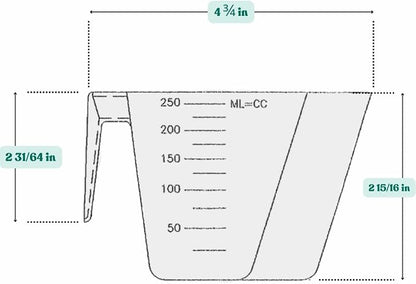 1 Cup Scoop for Coffee, Protein Powder, Pet Food, Grains and Dry Goods – - Image 2