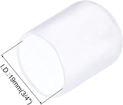 uxcell 20pcs Rubber End Caps 19mm ID Vinyl PVC Round Tube Bolt Cap Cover Screw - Image 3