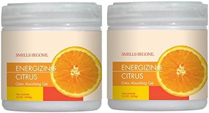SMELLS BEGONE Air Freshener Odor Absorber Gel - 15 oz by SMELLSBEGONE