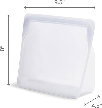 Stasher Premium Silicone Reusable Food Storage Stand-Up Mega Bag, Sea Urchin - Image 5