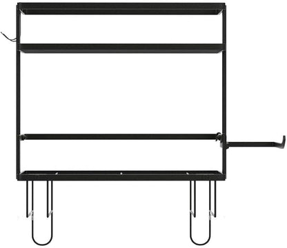 Godboat Bathroom Organizers, 2-Tier Over Toilet Storage, Floating Shelves - Image 4