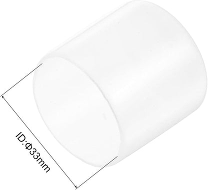 uxcell 20pcs Rubber End Caps 33mm ID Vinyl Round Tube Bolt Cap Cover Thread - Image 3