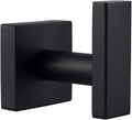 Angle Simple Towel Hook for Bathroom, Stainless Steel Hand Towel Coat Hook for Wall, Matte Black