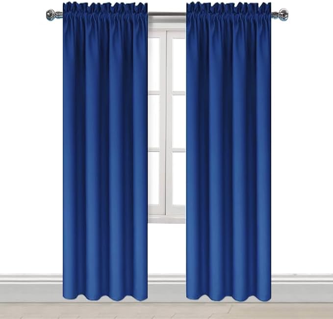 DWCN Blackout Curtains for Bedroom – Rod Pocket Thermal Insulated Noise - Image 9