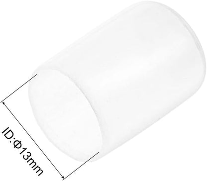 uxcell 20pcs Rubber End Caps Protective Caps 13mm ID Vinyl PVC Round Tube Bolt - Image 3