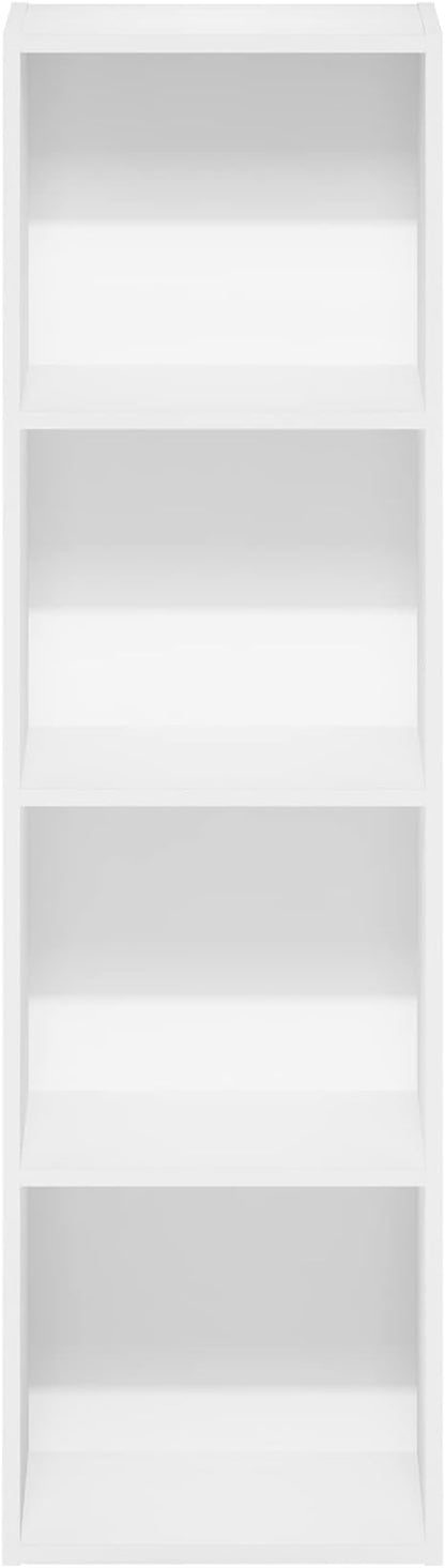Furinno PASIR Book Shelf, 4-Tier Modern Bookshelf, Open Shelves Bookcase 9 x 12 - Image 8