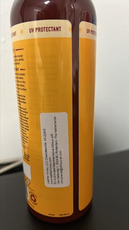 Leather Honey Leather Cleaner Spray: UV Protectant, Non-Toxic & Made in the USA - Image 7