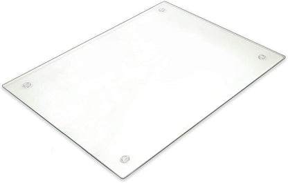 Tempered Glass Cutting Board – Long Lasting Clear Glass – Scratch Resistant by LightInTheDark