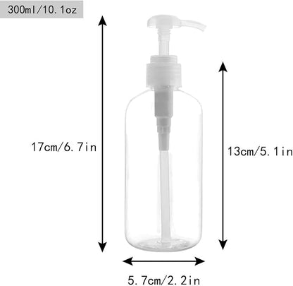 Yebeauty Soap Dispenser, 3 Pack 10oz/300ml Empty Refillable Pump Bottle Modern - Image 2