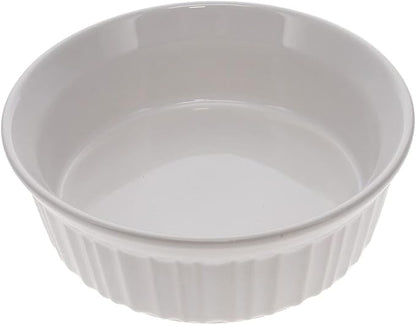 Corningware 24oz/708 ml Round French White Casserole Dish & F-24 24oz French - Image 2