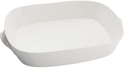 Portmeirion Sophie Conran Handled Roasting Dish, Freezer Safe Pan - Image 2