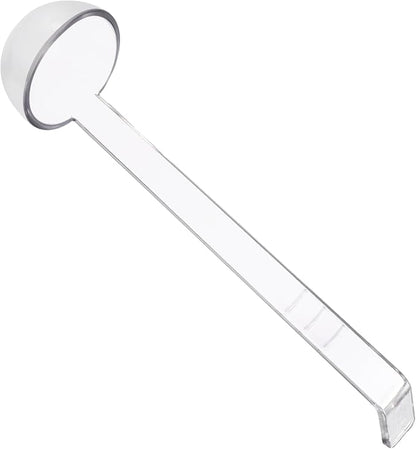 Coloch 20 Pack 1oz Plastic Small Ladle, 7 Inch Clear Mini Ladle Long Handle - Image 3