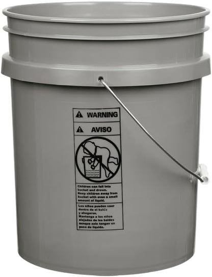 House Naturals 5 Gallon Premium HPDE Plastic Bucket - Image 4