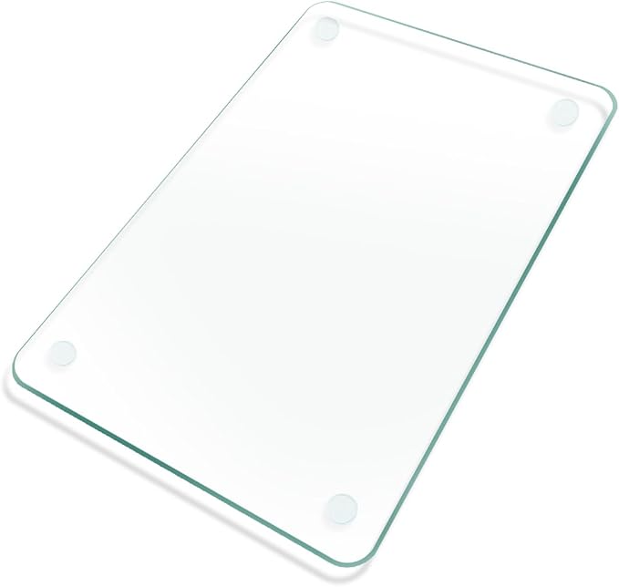 Tempered Glass Cutting Board, 12x16" Glass Cutting Board by Unknown
