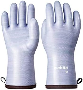 LANON Protection Wahoo Liquid Silicone Smoker Oven Gloves, Food-Contact Grade by LANONProtection