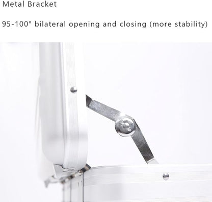 Aluminum Briefcase Metal Toolkit Box TSA Combination Lock Luxury Case with Foam for Wine/Jewellery/Watch/Equipment/Camera