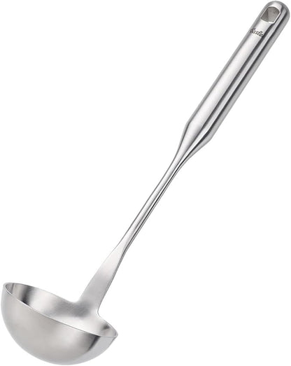 Fissler Essential Soup Ladle, 18/10 Stainless Steel Kitchen Utensil by Fissler