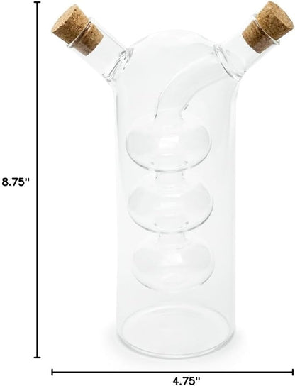 Fox Run 7053 Run Bubble Design Oil and Vinegar Bottle - Image 3