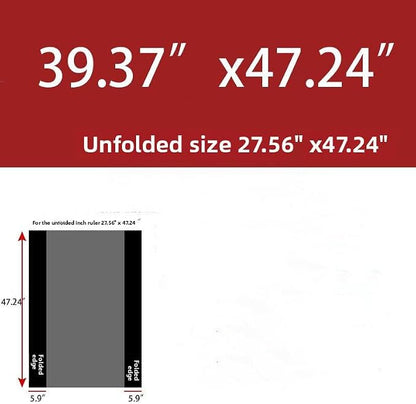 48 gallon heavy duty trash bags, 39.37x47.24 inches, extra strong construction - Image 3