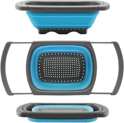 Collapsible Colander Strainer by Hanoxe