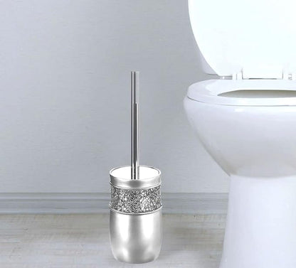 Crackled Glass Toilet Brush - Image 5