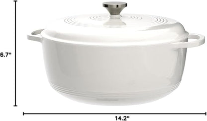 Lodge Essential Enamel Cast Iron Dutch Oven - Image 8
