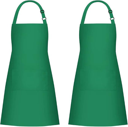 Jubatus 2 Pack 100% Cotton Aprons by Jubatus