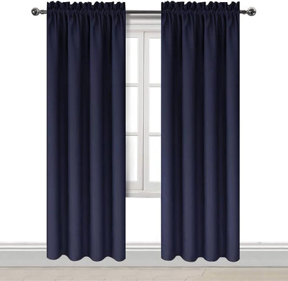 DWCN Blackout Curtains Room Darkening Thermal Insulated Bedroom Curtains Window - Image 9