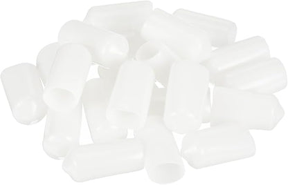 uxcell 20pcs Rubber End Caps 10.5mm ID Vinyl Round Tube Bolt Cap Cover Thread - Image 4