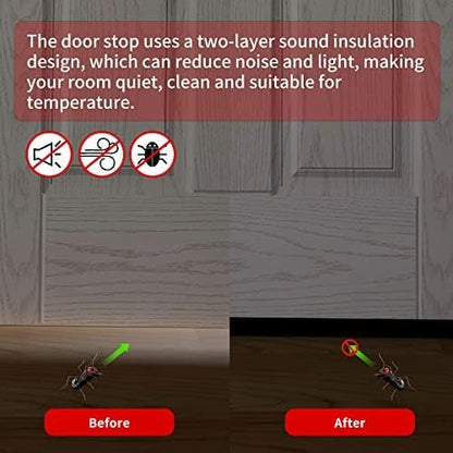 Weather Stripping Door Seal, Strong Adhesive Door Sweep - Image 5