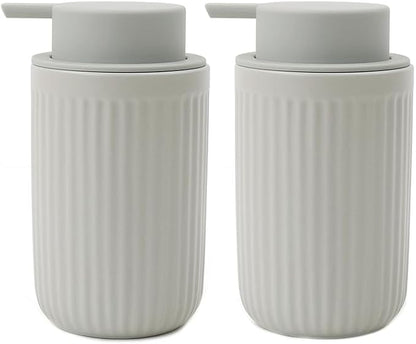 BosilunLife Grey Soap Dispenser Set by BosilunLife