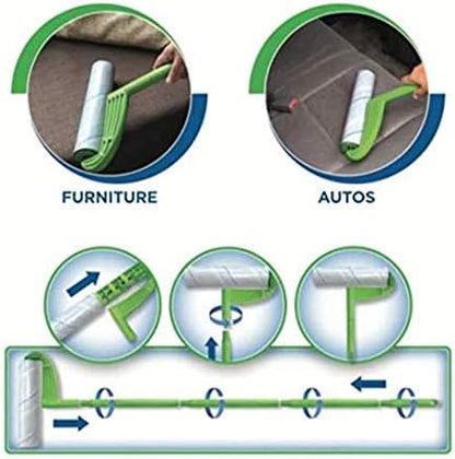 Leo 10-Inch Wide Lint Roller Refills, 6 Rolls - Image 5