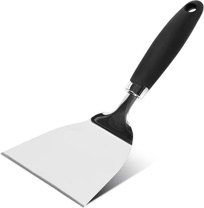 Professional Wide Turner 9.5 Inch Stainless Steel Spatula by JXWING