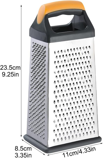 Cheese Grater, 4-Sided Box Grater - Image 2