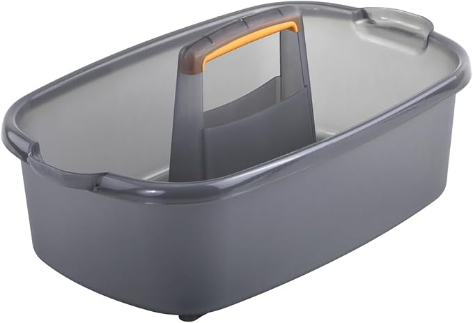 Casabella Plastic Bucket, 1.85 Gallon | Storage Caddy | by Casabella