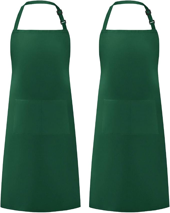 Syntus Apron for Men Women, Adjustable Cooking Kitchen Chef Aprons by Syntus