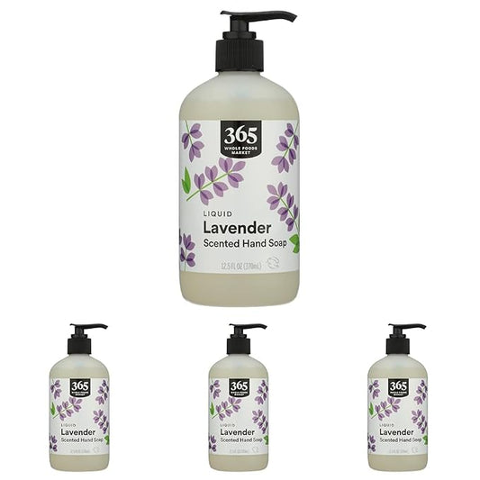 365 by Whole Foods Market, Hand Soap Liquid Lavender, 12.5 Fl Oz by WholeFoodsMarket