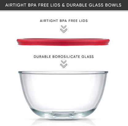 JoyJolt Kitchen Mixing Bowls - Image 3