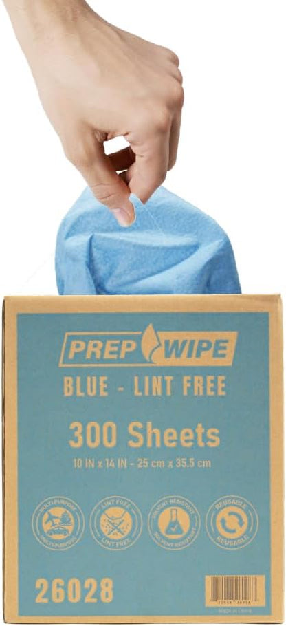 LAUCO PrepWipe Heavy Duty Cleaning Towels, Lint Free Industrial Paper Towels - Image 5