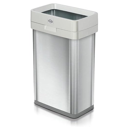 Clorox 13 Gallon Trash Can - 50L Slim Open Top Garbage Bin by Clorox