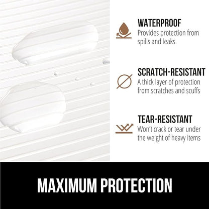 GORILLA GRIP DuraGuard Shelf Liner, 17.5x30 Non-Adhesive Cabinet Liners - Image 4