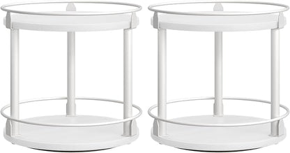 YATINEY Spice Rack, 2-Tier Turntable Organizer by Yatiney
