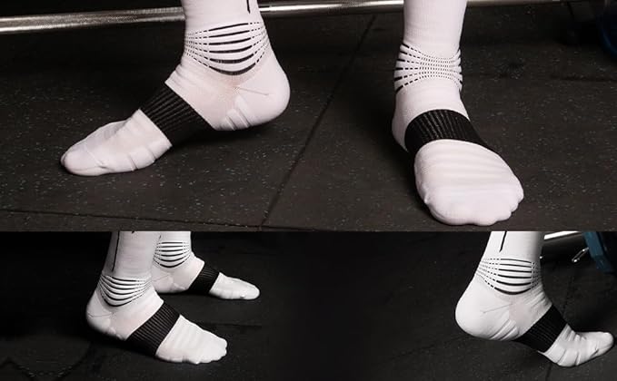 NEENCA Medical Compression Socks—2 Pairs, Ankle Socks for Injury Recovery, Pain Relief, Swelling, Sport Protection 20-30 mmHg